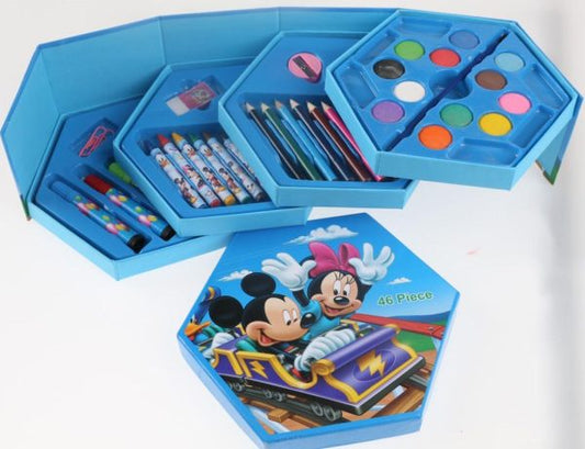 Painting Color Kit For Kids, Fun Disney/cartoon Character Art Set(random Design Color)